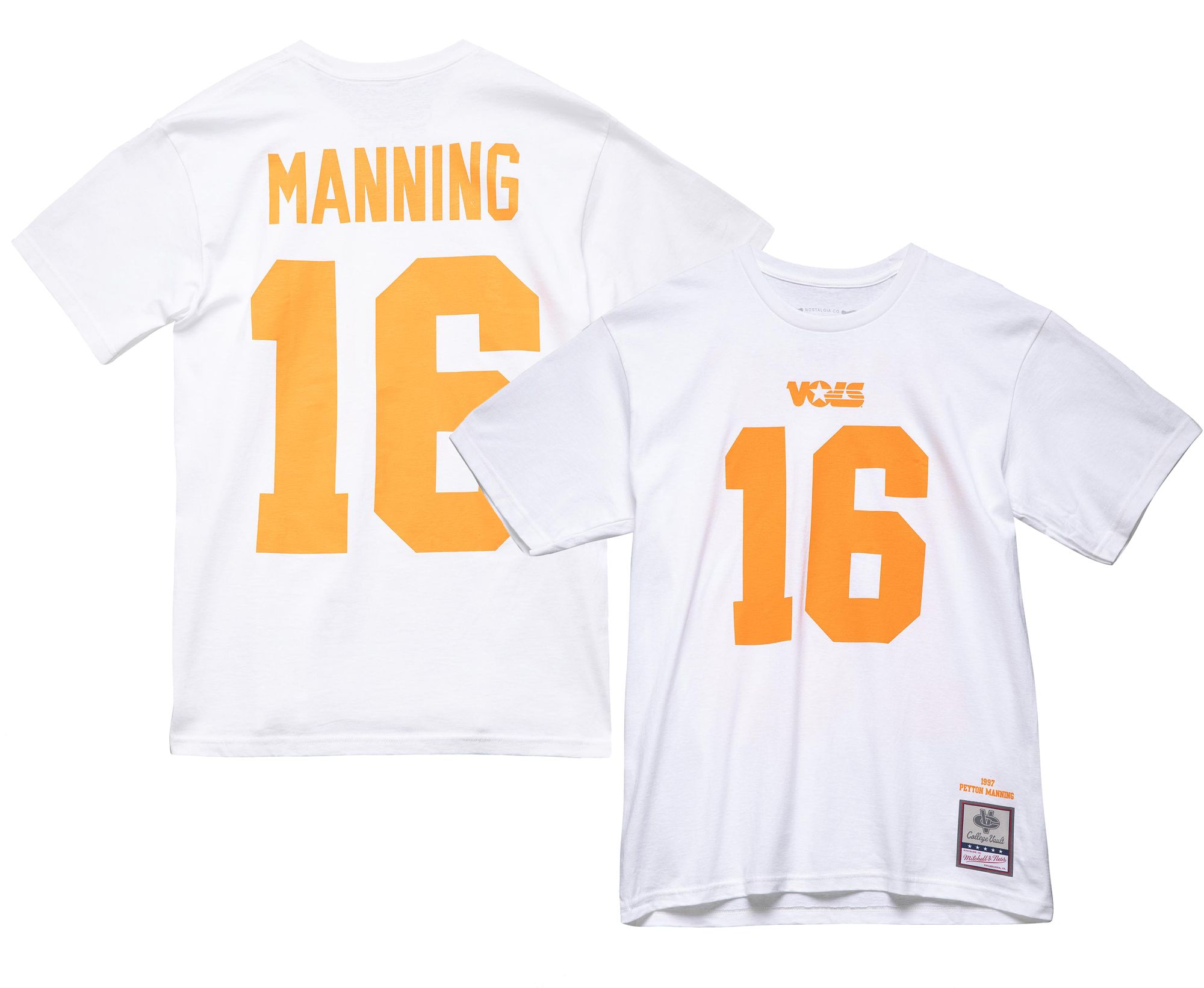 Mitchell & Ness Men's Tennessee Volunteers Peyton Manning #18 White T-Shirt product image