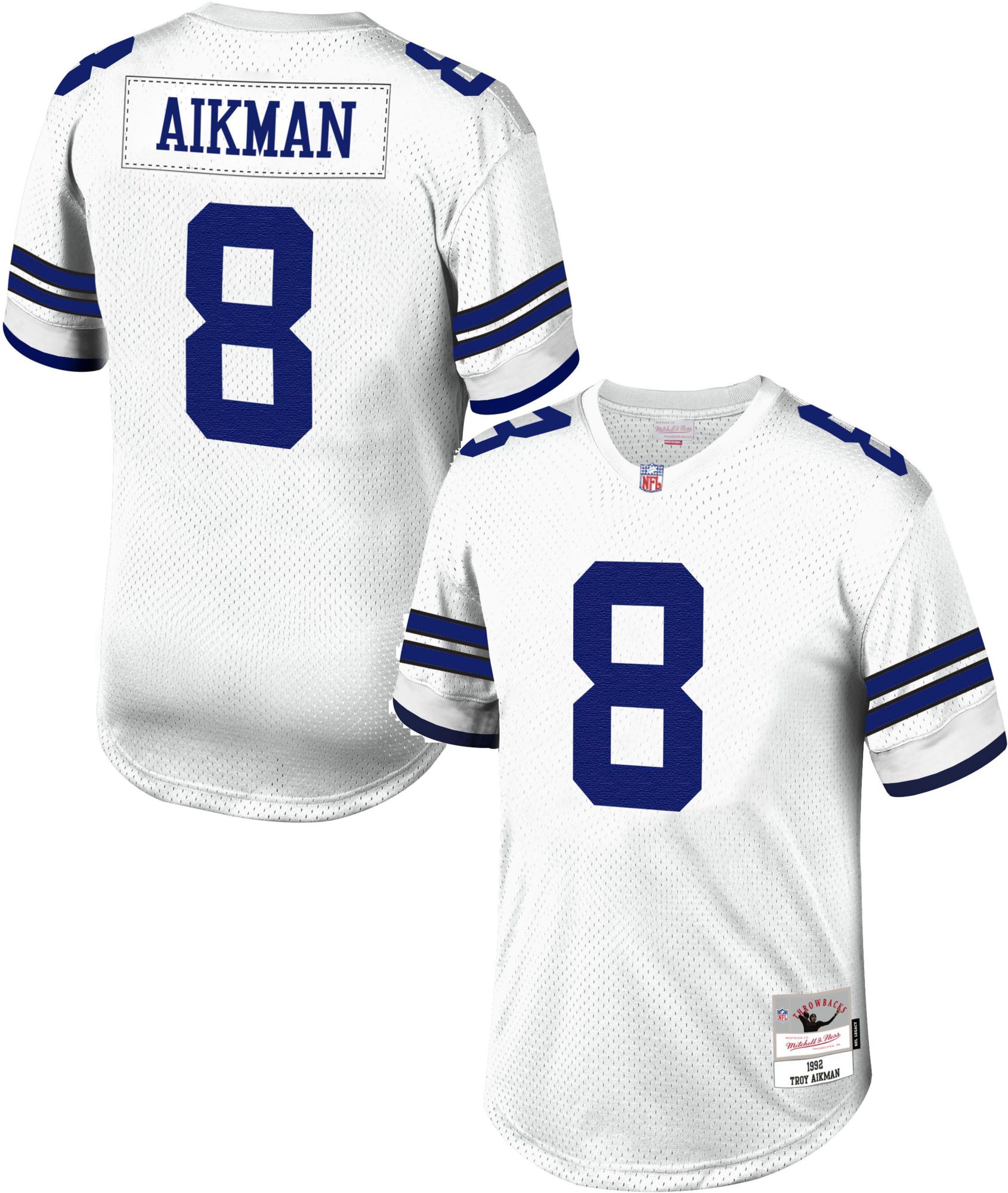 Mitchell & Ness Dallas Cowboys Men's Troy Aikman 8 Legacy 1992