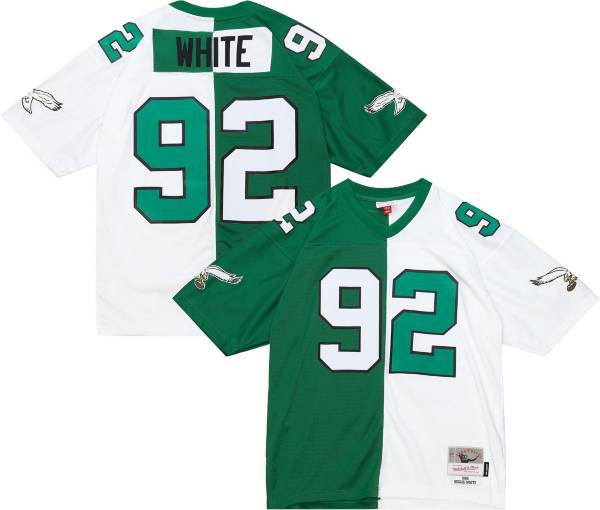 eagles throwback white jersey