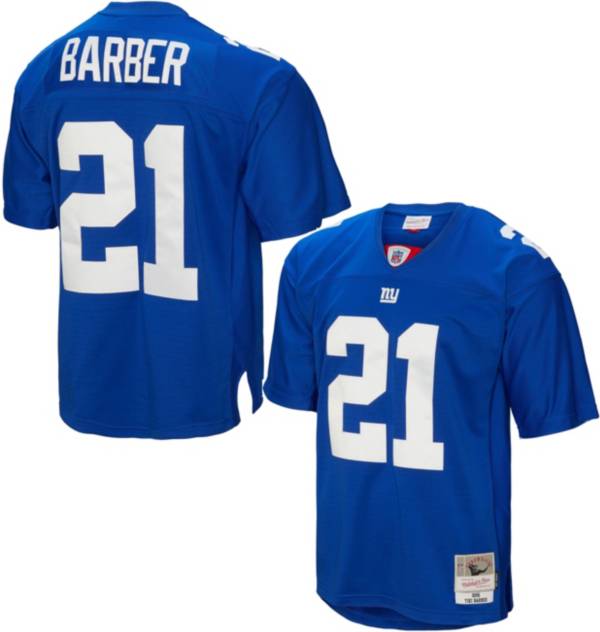 Mitchell & Ness Men's New York Giants Tiki Barber #21 2005 Royal Throwback Jersey product image