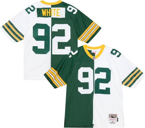 Men's Green Bay Packers Reggie White Mitchell & Ness Big Tall 1996 Retired Player Replica Jersey