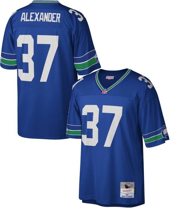 Mitchell & Ness Men's Seattle Seahawks Shaun Alexander #37 2000 Royal Throwback Jersey product image