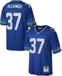 Shaun Alexander Authentic Seahawks Jersey by Reebok Blue size 48, #37