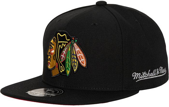 Chicago Blackhawks NHL Mitchell & Ness Alt Logo Hat