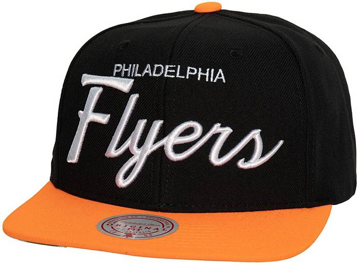 Philadelphia Flyers Hat: Black/Orange Snapback Flat Bill Hats