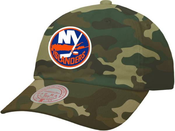 Mitchell & Ness New York Islanders Logo Camo Adjustable Dad Hat product image