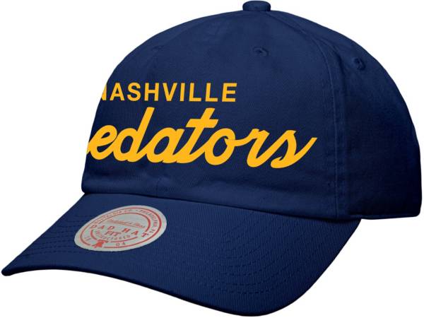 Mitchell & Ness Nashville Predators Script Adjustable Dad Hat product image