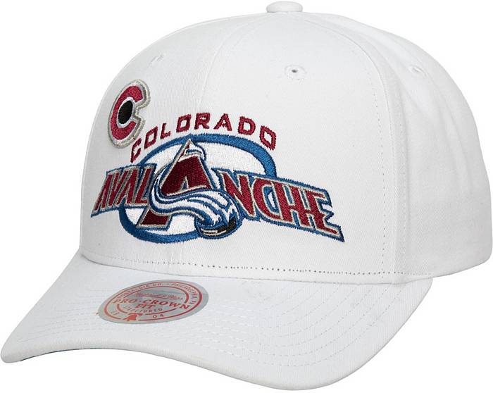 Authentic Mitchell & Ness Colorado Avalanche Snapback Hat, Men's