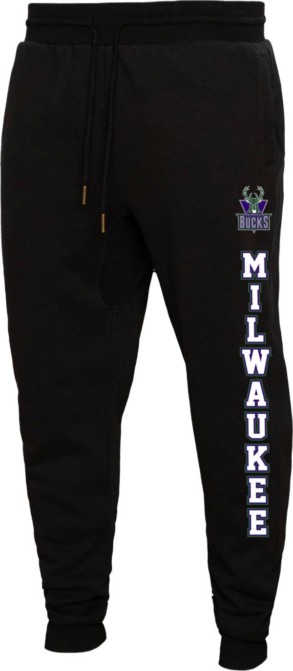 Mitchell & Ness Women's Milwaukee Bucks Black City Joggers product image