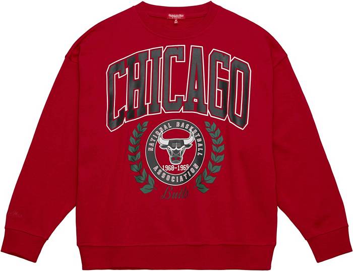 Nike Women's 2022-23 City Edition Chicago Bulls Red Courtside Long Sleeve  T-Shirt