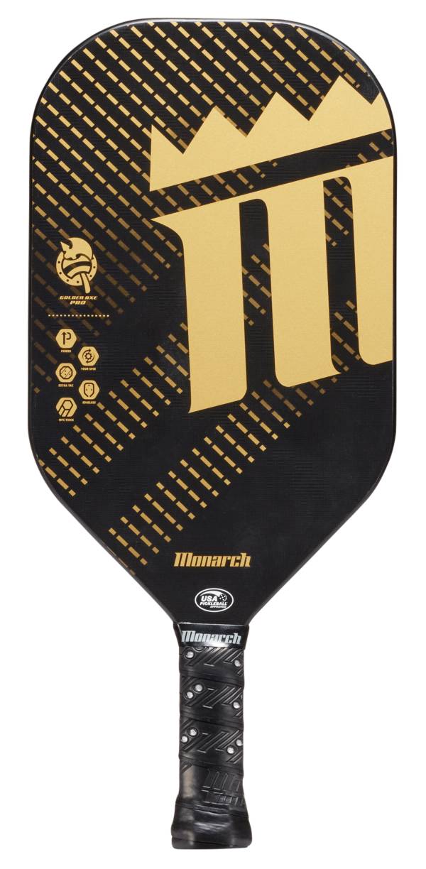 Monarch Golden Axe Pickleball Paddle Golf Galaxy