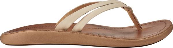 NWT - Olukai Women's Kapehe Flip Flops In Rosette Pink Sandals