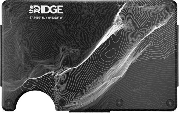 The Ridge Topographic Half Dome Wallet with Cash Strap and Money Clip product image