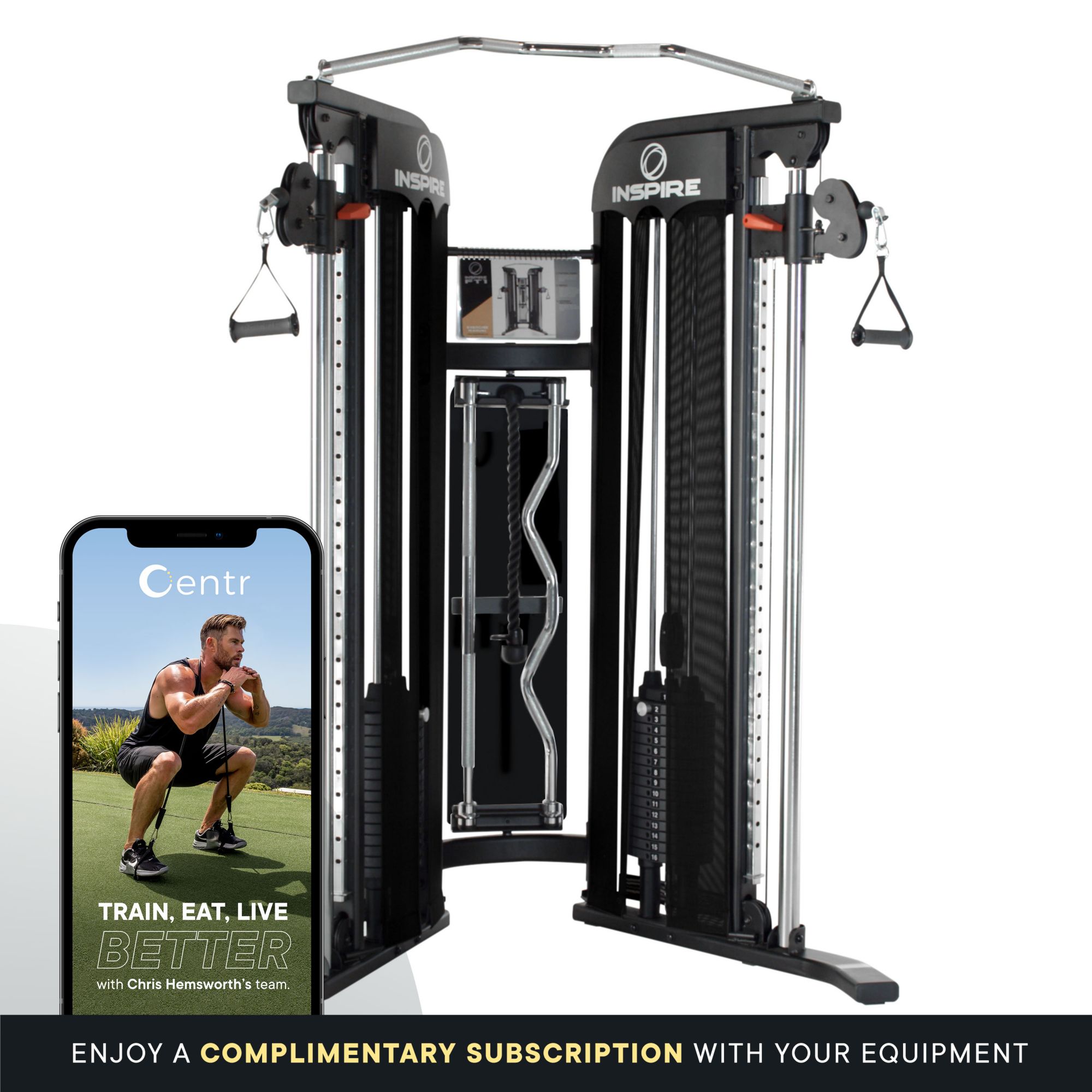 Inspire Fitness FT1 Functional Trainer Gym Unit