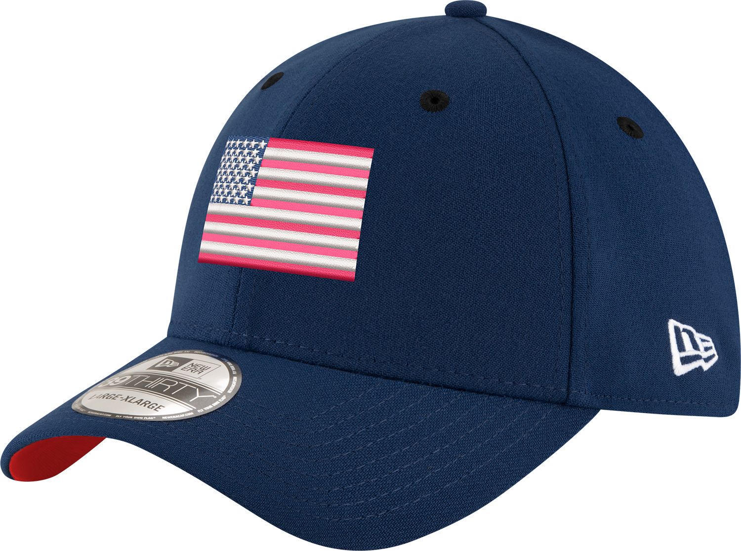 New Era Adult USA Flag 39Thirty Stretch Fit Hat product image