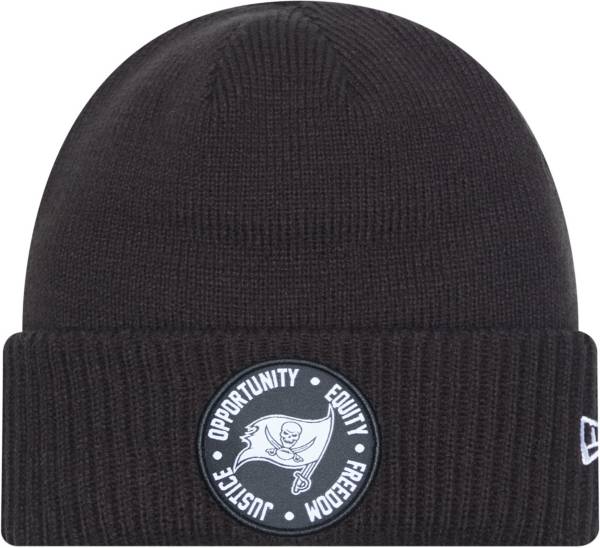 New Era Tampa Bay Buccaneers Inspire Change Black Knit Beanie product image