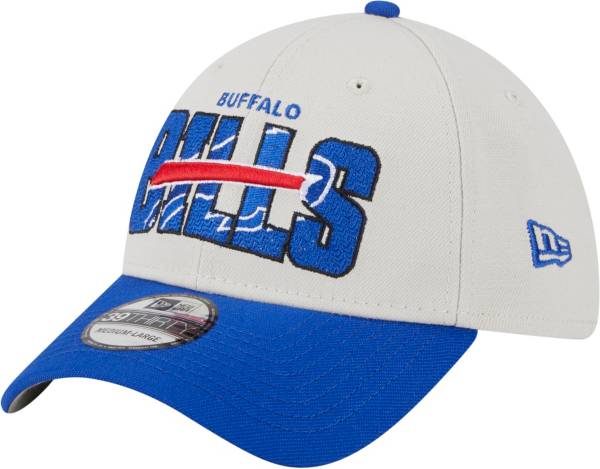 New Era Men's New Era Graphite/Royal Buffalo Bills 2021 NFL Draft Trucker  39THIRTY Flex Hat