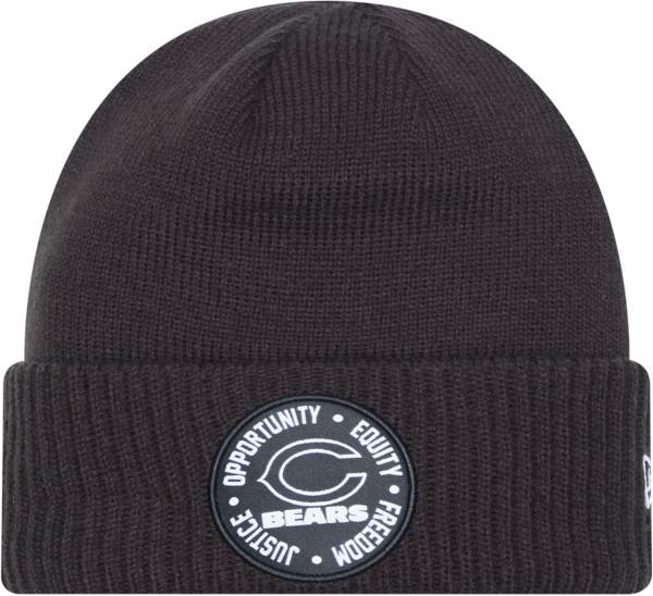 New Era Chicago Bears Inspire Change Black Knit Beanie product image