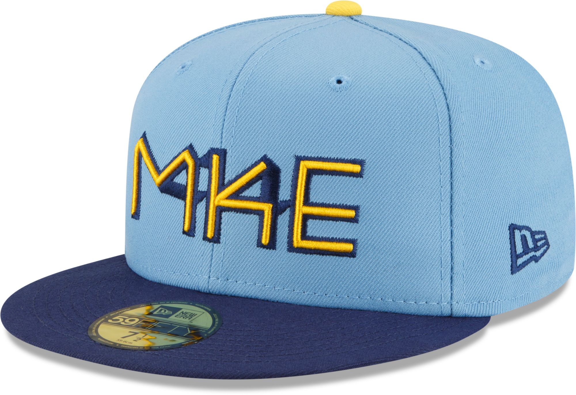 New Era Adult Milwaukee Brewers 2022 City Connect 59Fifty Fitted Hat product image