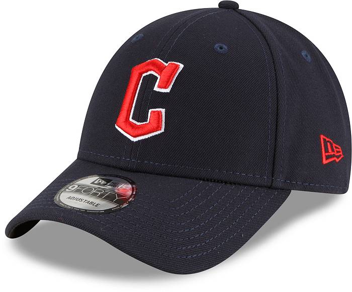 New Era Men's Cleveland Guardians Navy 9Forty Adjustable Hat