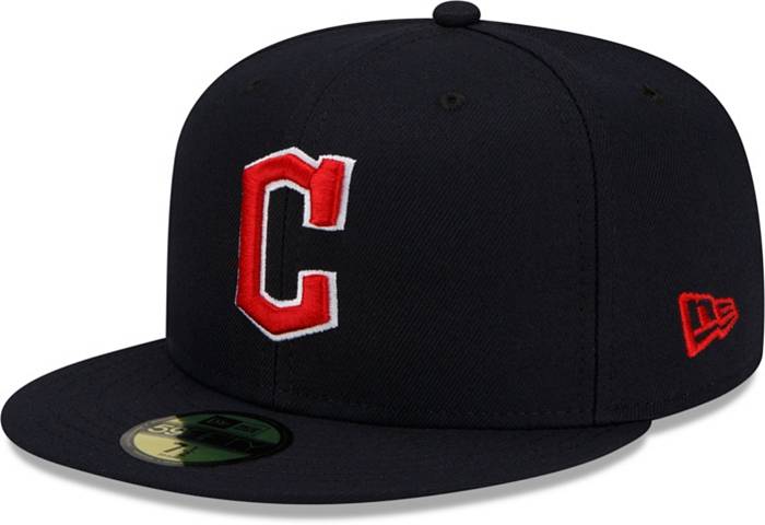 Men's New Era Navy/Red Cleveland Guardians Authentic Collection On-Field Home Low Profile 59FIFTY Fitted Hat