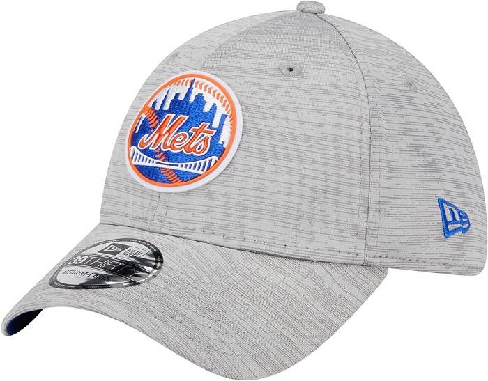 New Era Men's New York Mets Clubhouse Gray 39Thirty Stretch Fit