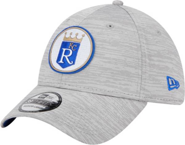 New Era Men's Kansas City Royals Clubhouse Gray 39Thirty Stretch Fit Hat product image
