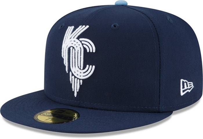 Men's '47 Light Blue Kansas City Royals Area Code City Connect Clean Up Adjustable Hat