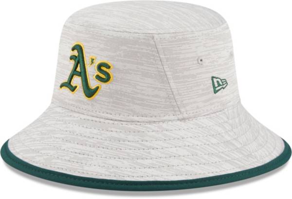 New Era Men's Oakland Athletics Gray Distinct Bucket Hat product image