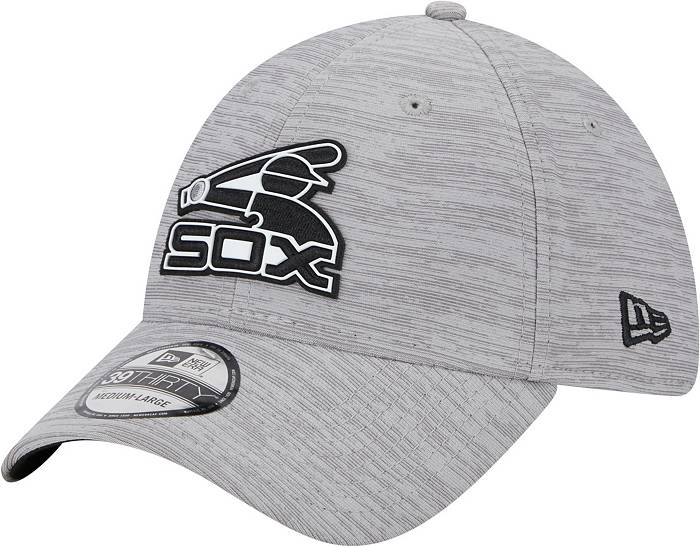 New Era Men's Chicago White Sox Clubhouse Gray 39Thirty Stretch Fit Hat