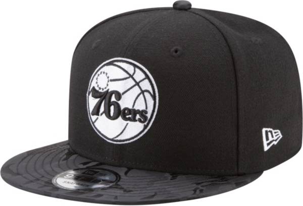 New Era Men's Philadelphia 76ers 9Fifty Adjustable Snapback Hat