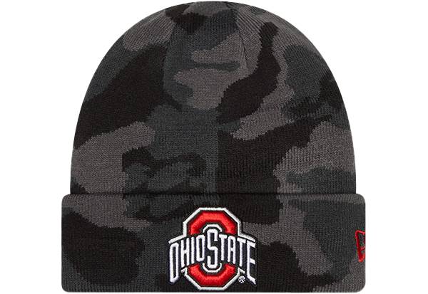 New Era Men's Ohio State Buckeyes Gray Trapper Hat product image