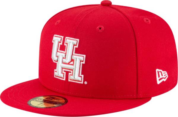 New Era Men's Houston Cougars Red 59Fifty Fitted Hat product image