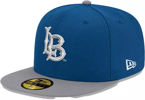 New Era Men s Long Beach State 49ers Royal 59Fifty Fitted Hat ...