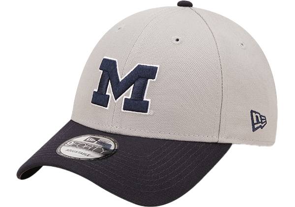 New Era Men's Michigan Wolverines Grey League Adjustable Hat product image