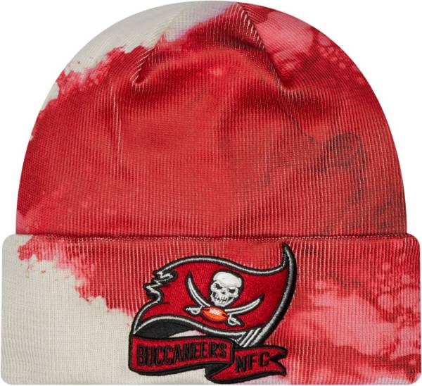 New Era Men's Tampa Bay Buccaneers Sideline Ink Red Knit Hat product image