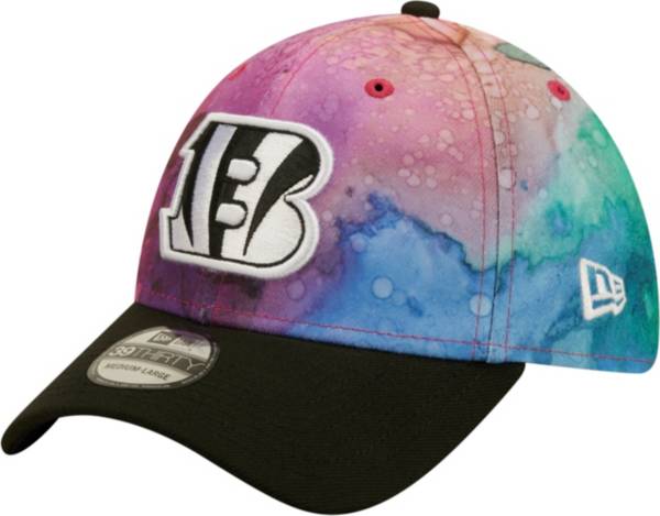 New Era Cincinnati Bengals Crucial Catch Tie Dye 39Thirty Stretch Fit Hat product image
