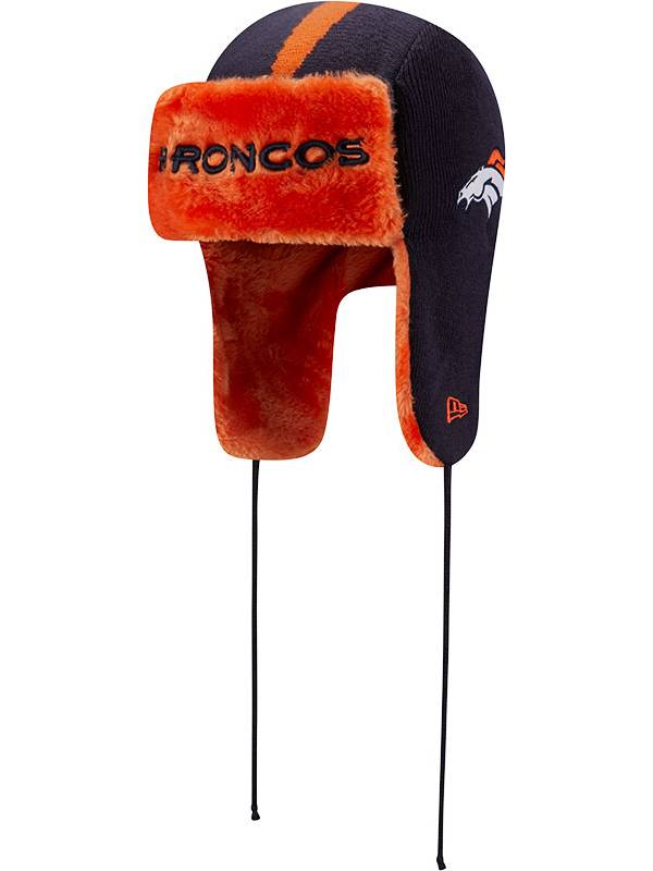 New Era Men's Denver Broncos Helmet Head Knit Trapper product image