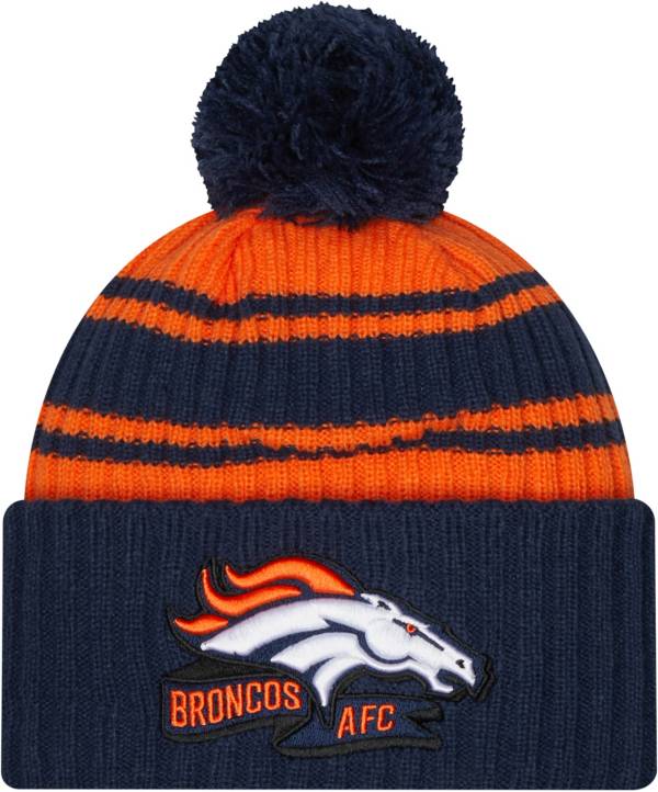 New Era Men's Denver Broncos Orange Sideline Sport Knit product image