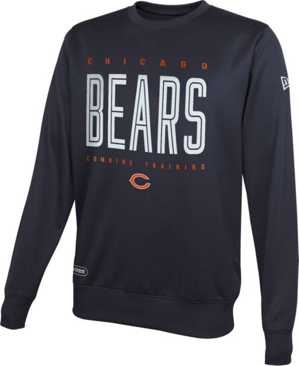 New Era Men's Chicago Bears Combine Top Pick Navy Crew Sweatshirt product image