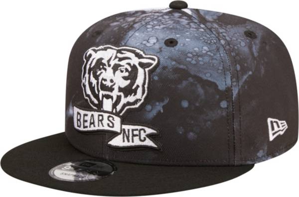 New Era Men's Chicago Bears Sideline Ink Dye 9Fifty Black Adjustable Hat product image