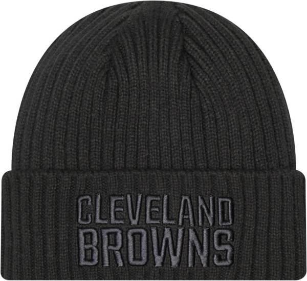 New Era Men's Cleveland Browns Core Classic Charcoal Knit Beanie product image