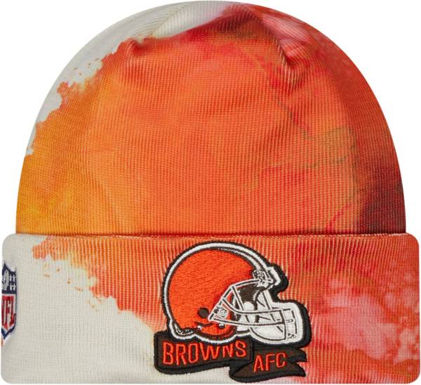 New Era Men's Cleveland Browns Sideline Ink Knit Beanie product image