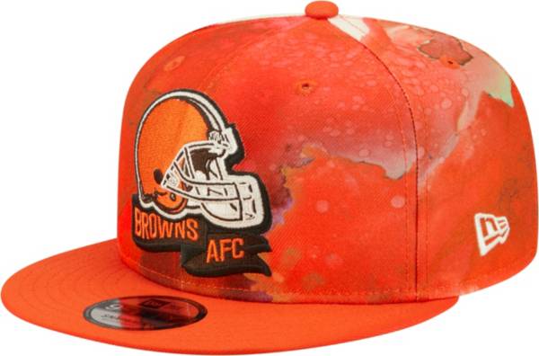 New Era Men's Cleveland Browns Sideline Ink Dye 9Fifty Brown Adjustable Hat product image