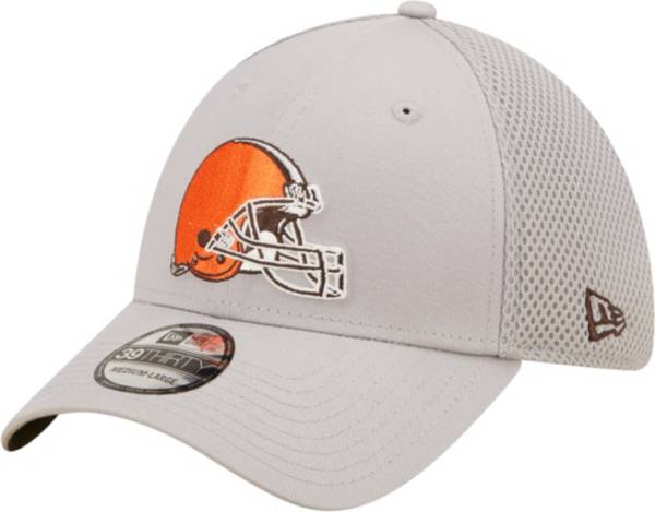 New Era Men's Cleveland Browns Team Neo Grey 39Thirty Stretch Fit Hat product image