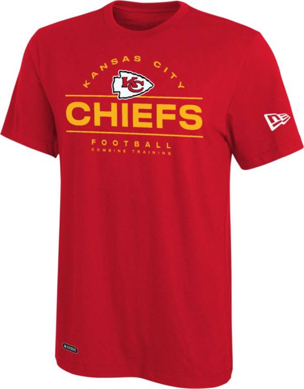 New Era Men's Kansas City Chiefs Combine Blitz Red T-Shirt product image