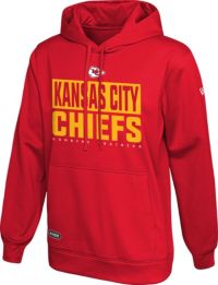 \ud83c\udfc8Men's NFL KC Kansas City Chiefs Team Apparel Red\/Grey 3XL Hoodie ...