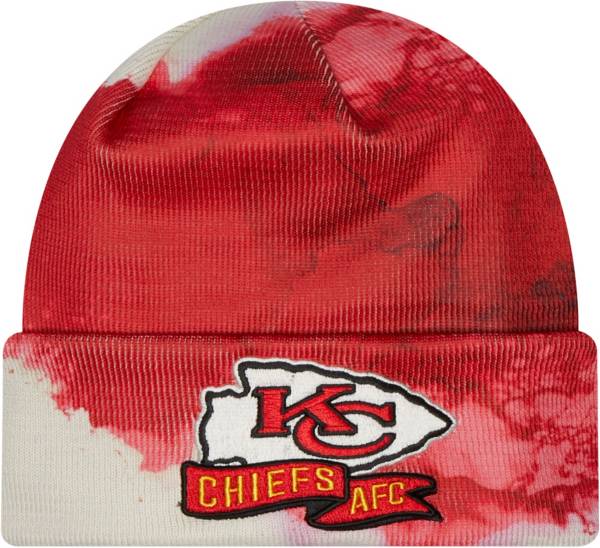 New Era Men's Kansas City Chiefs Sideline Ink Red Knit Hat product image