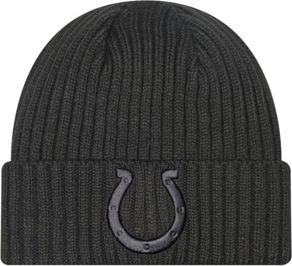 New Era Men's Indianapolis Colts Core Classic Charcoal Knit Beanie product image