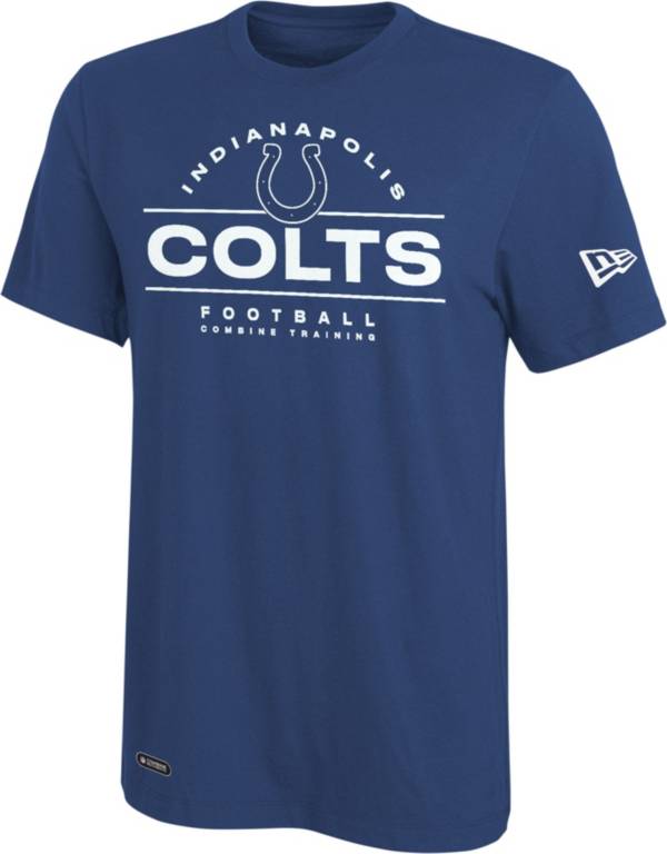 New Era Men's Indianapolis Colts Combine Blitz Blue T-Shirt product image